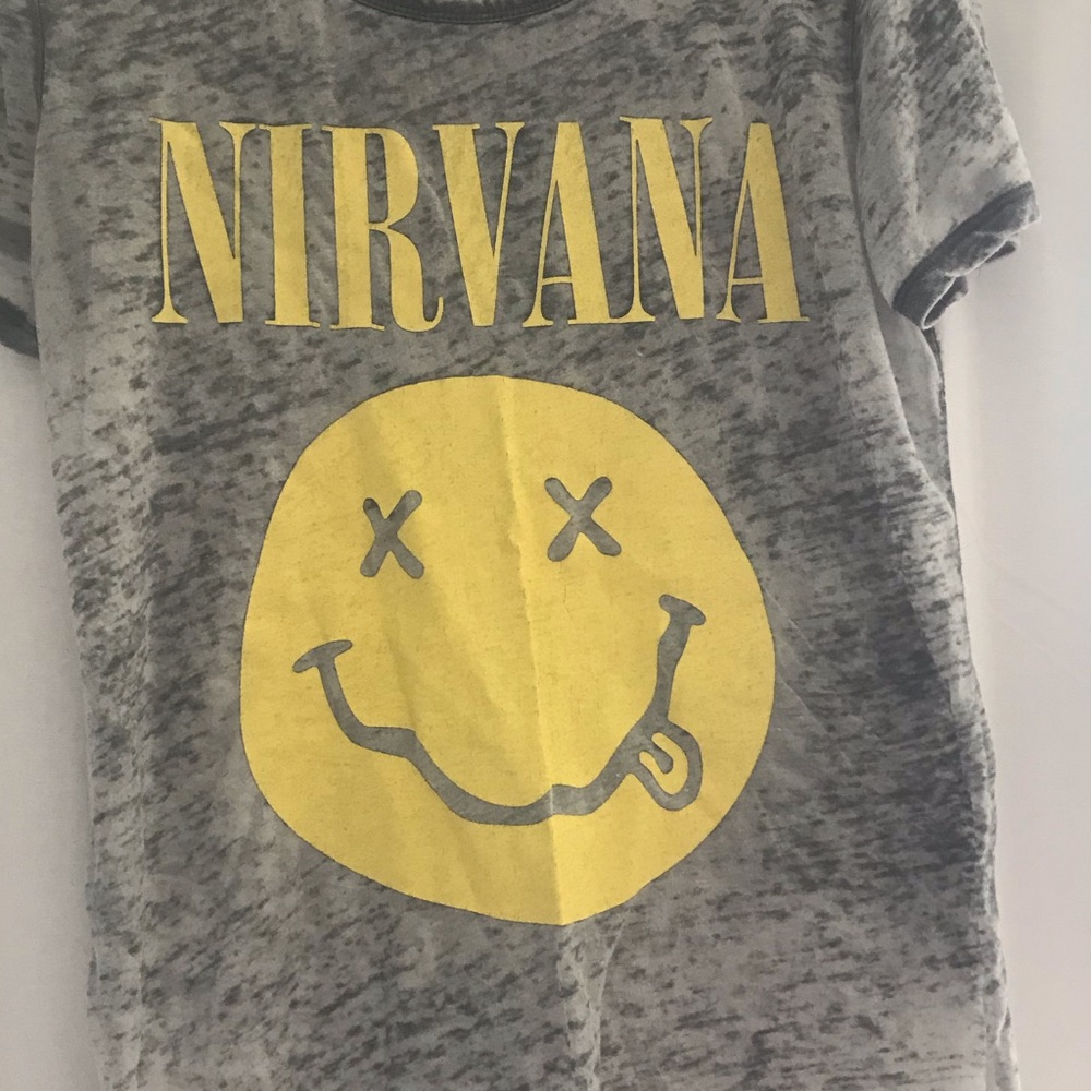 Nirvana vintage grunge tee